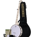 Goodtime Beginner Banjo Pack (DVD, Strap, Tuner & Gig Bag)