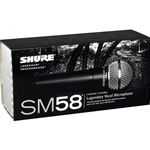 Shure SM58 Vocal Mic (Cable Not Included)