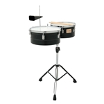 Tycoon HL00755199 Black Powder-Coated Shell Timbales 13″ & 14″