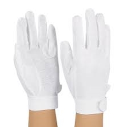 StylePlus DGWMD Deluxe Sure-Grip Gloves - White (M)